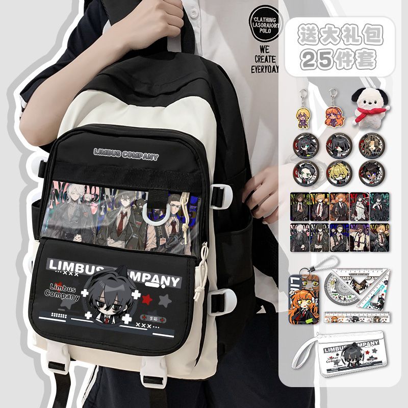Travel Accessories Girls - Limbus Company Anime Arrival Fashion Large