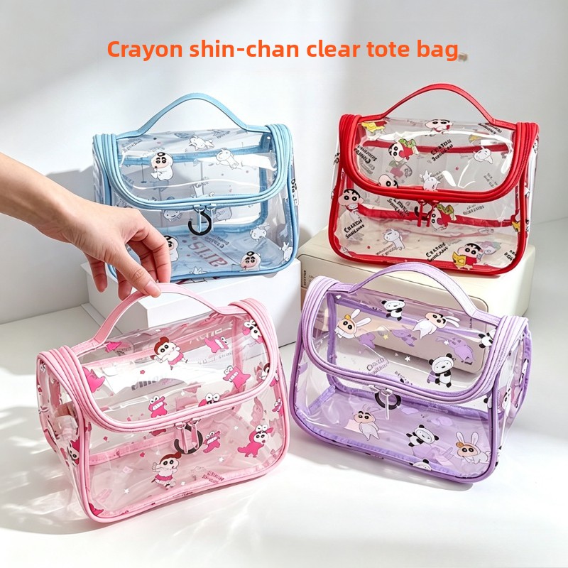 Travel Accessories In Japan - Crayon Shin-chan Cartoon Cosmetic Bag Kawaii
