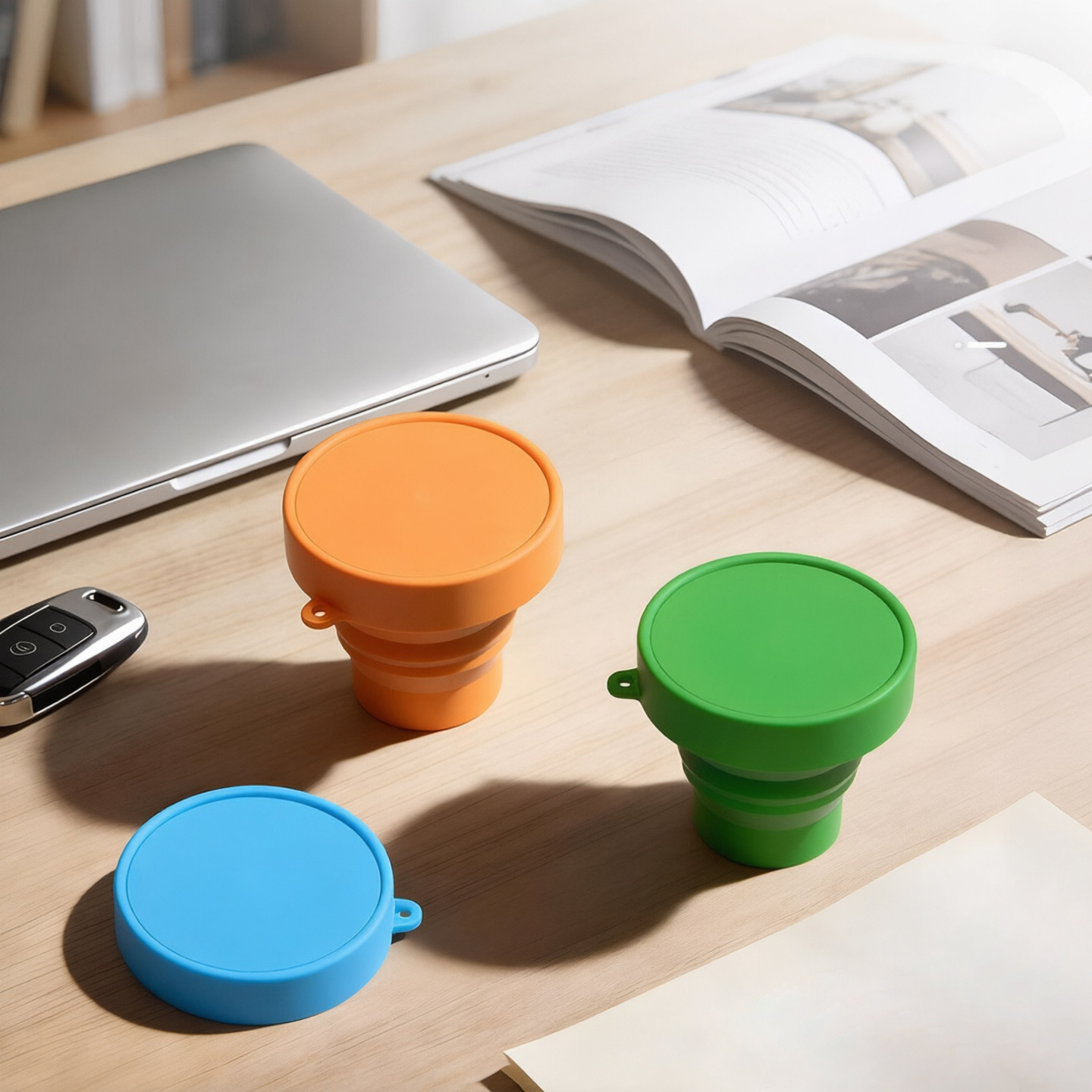 Water Bottle Collapsible - Portable Collapsible Silicone Water Cup/Bottle –