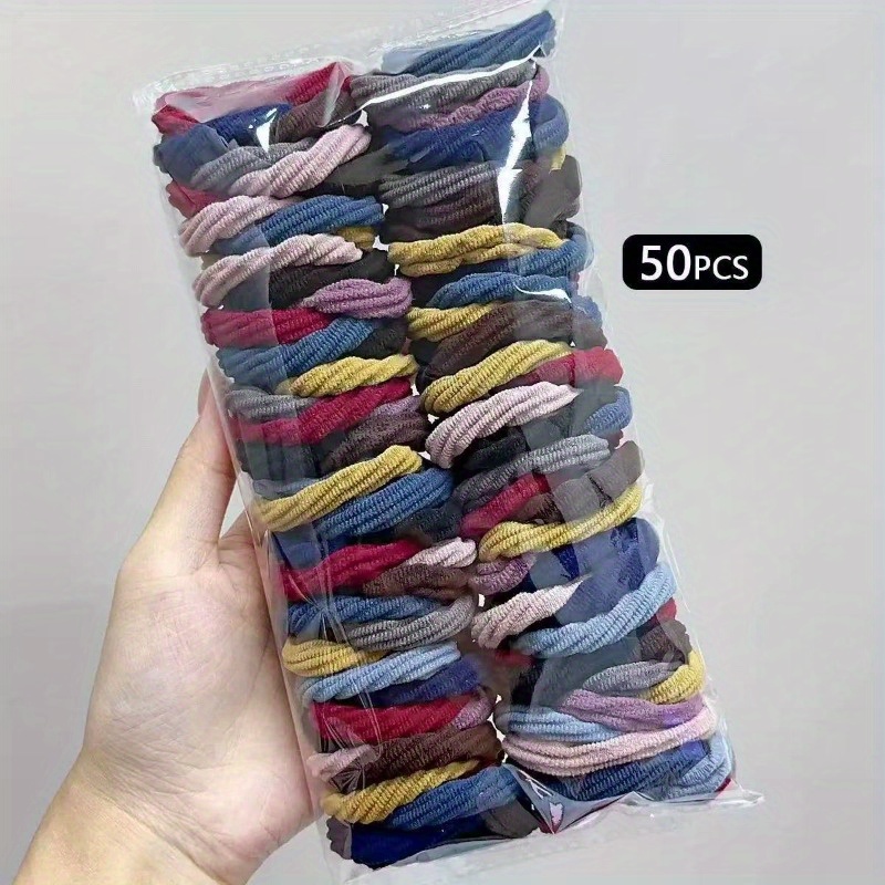 50 PCS Black Mixed Color Satin - Travel Accessories Girls 评论和价格