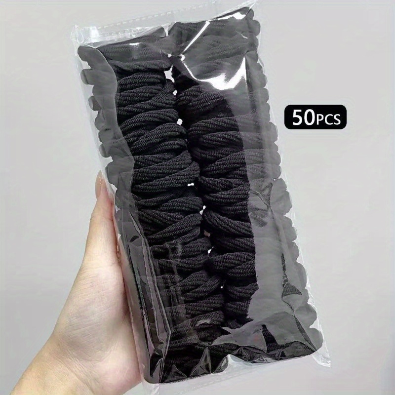 50 PCS Black Mixed Color Satin - Travel Accessories Girls 评论和价格