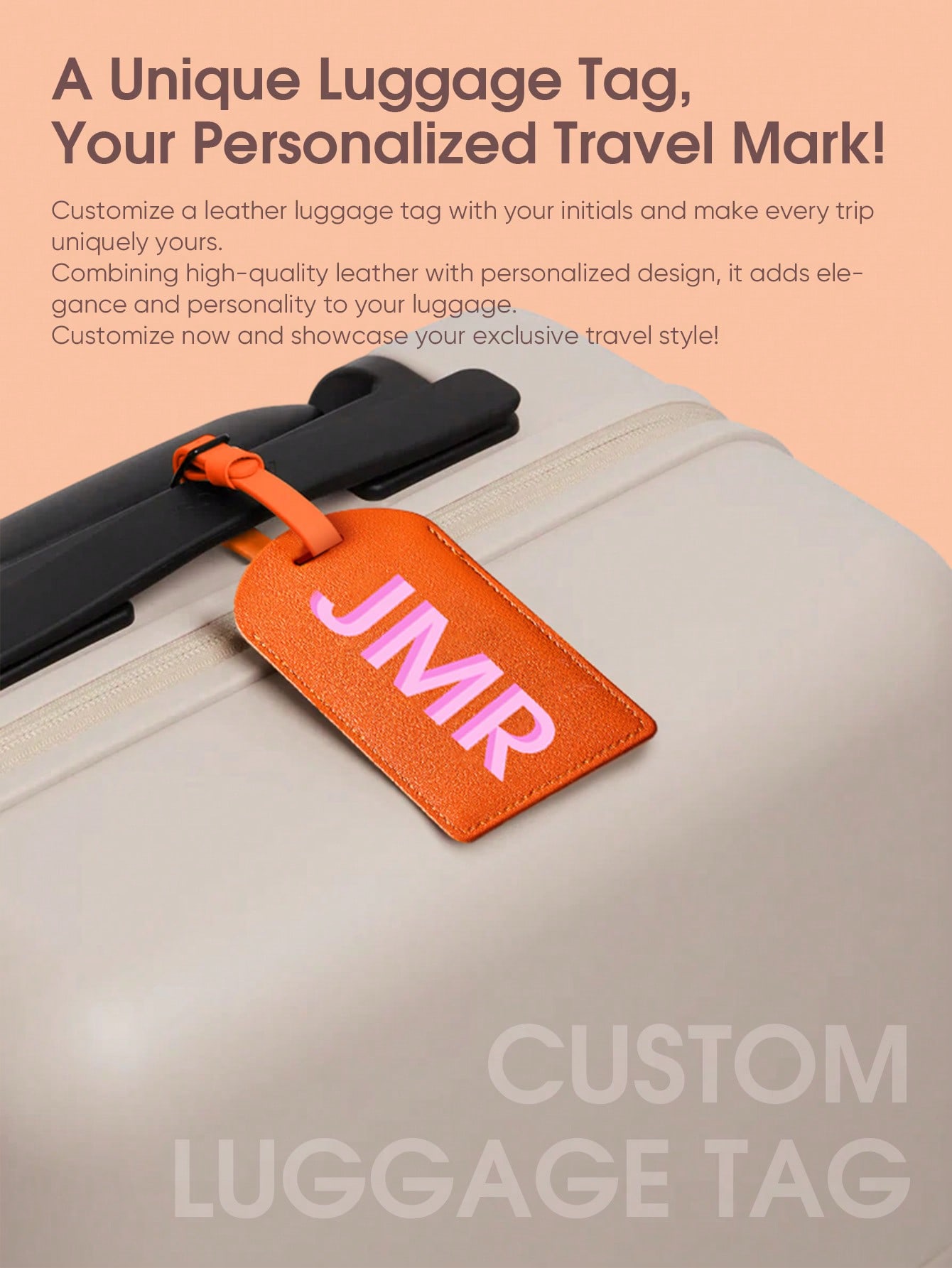 Personalized Initial Luggage T - Travel Accessories For Women 评论和价格