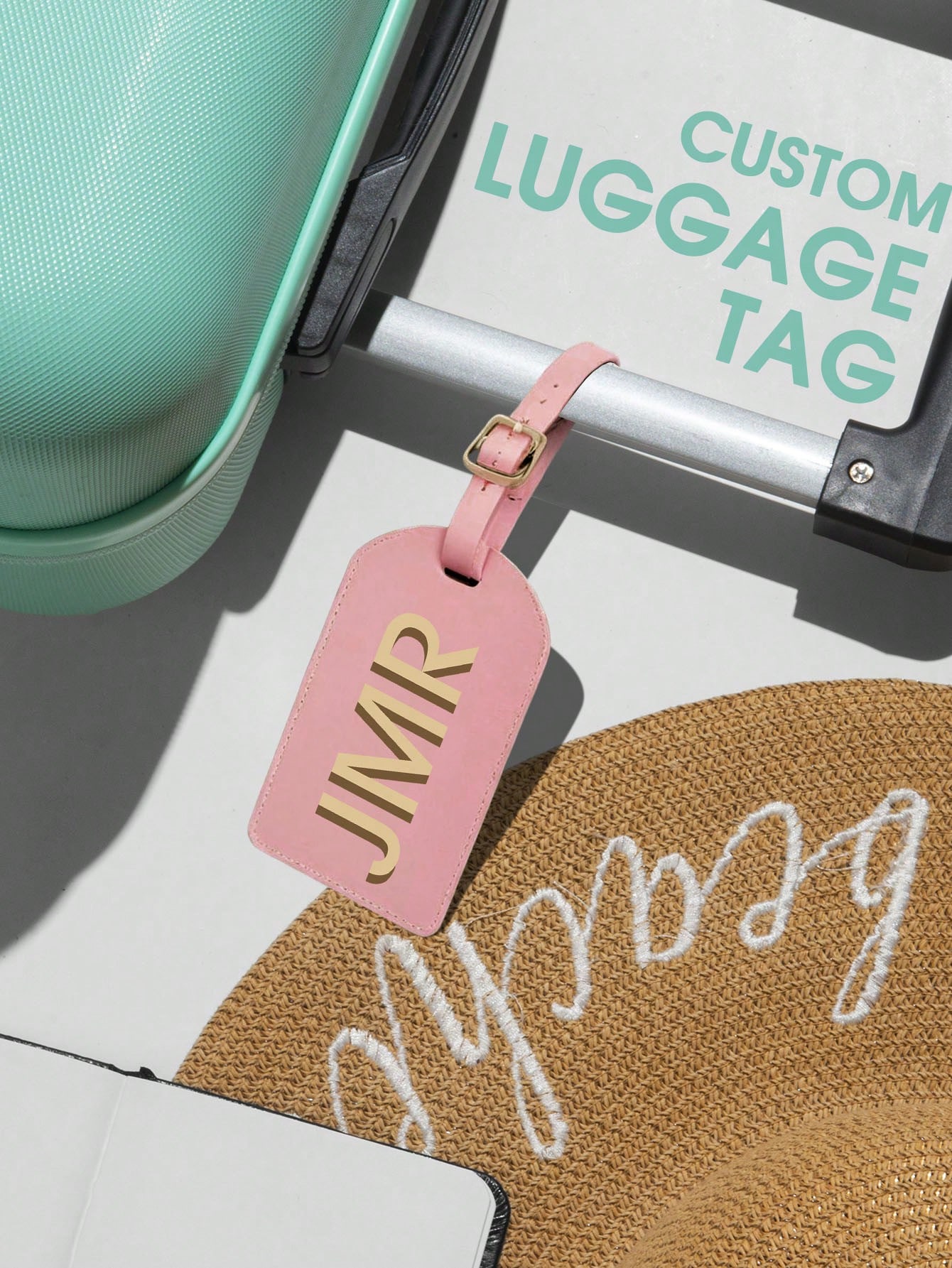 Personalized Initial Luggage T - Travel Accessories For Women 评论和价格