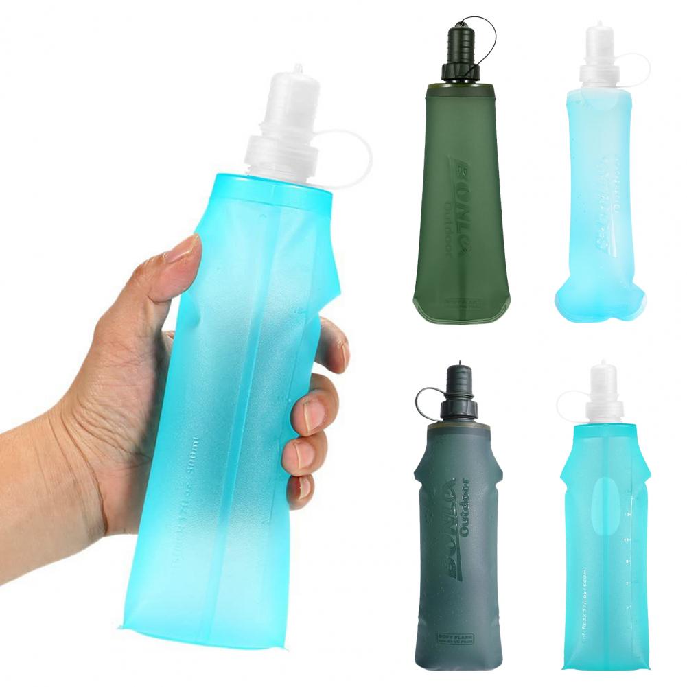 250/500ML Folding Water Bottle - Water Bottle Collapsible 评论和价格