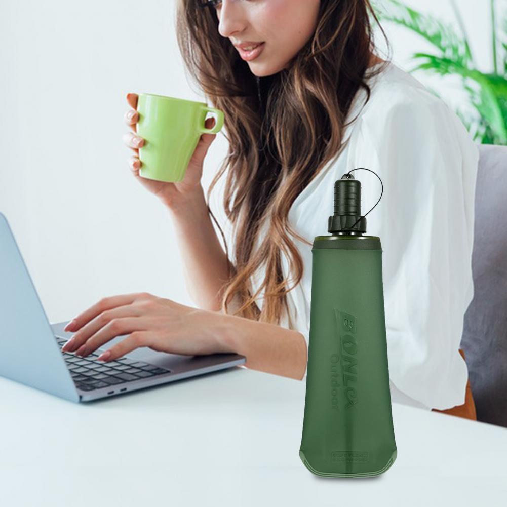 250/500ML Folding Water Bottle - Water Bottle Collapsible 评论和价格