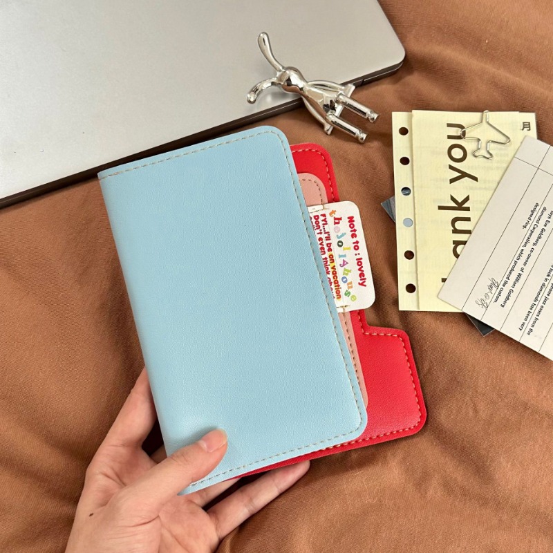 Ins Color Block Passport Holde - Travel Accessories Pouch For Men 评论和价格