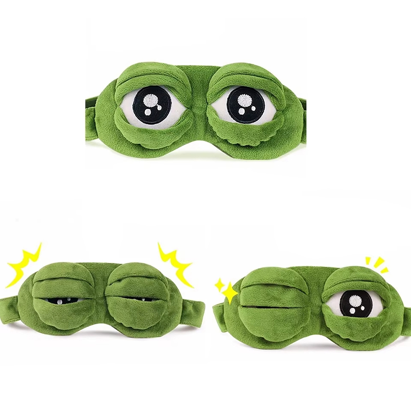 Frog Shaped Eye Mask Party Gam - Travel Accessories For Women 评论和价格