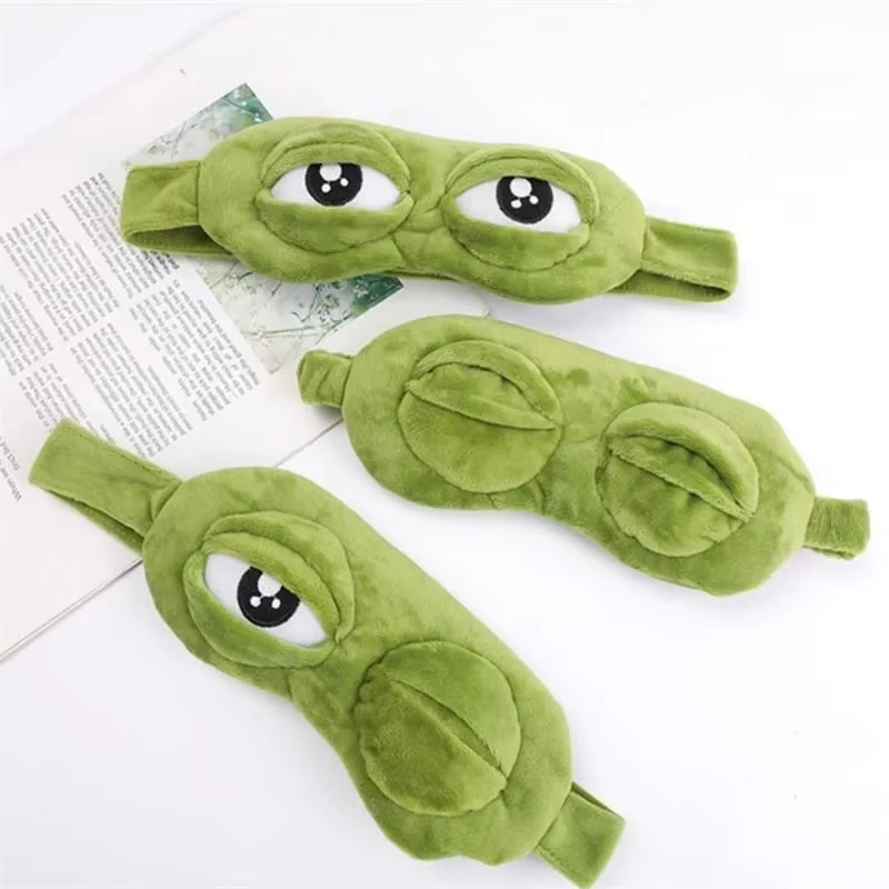 Frog Shaped Eye Mask Party Gam - Travel Accessories For Women 评论和价格
