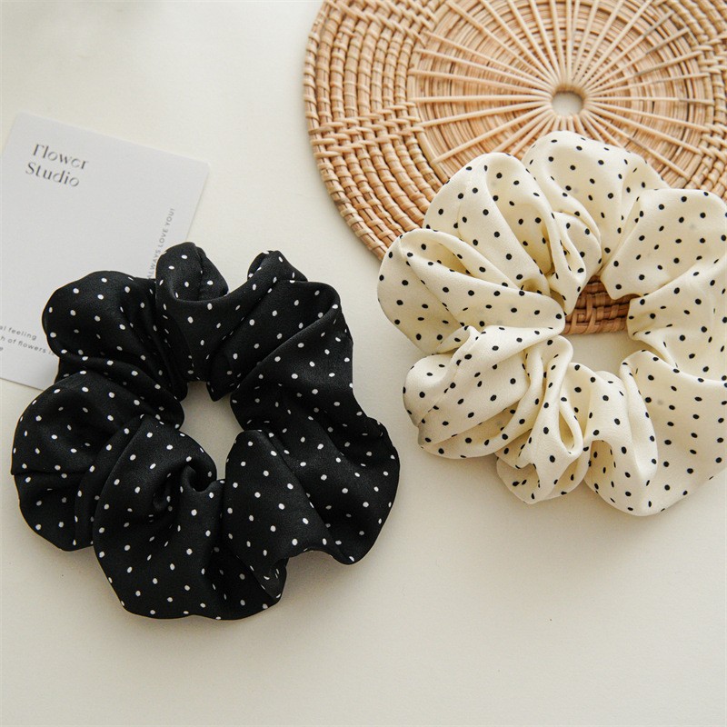 11cm/14cm Dot Cloth Scrunchies - Travel Accessories Girls 评论和价格