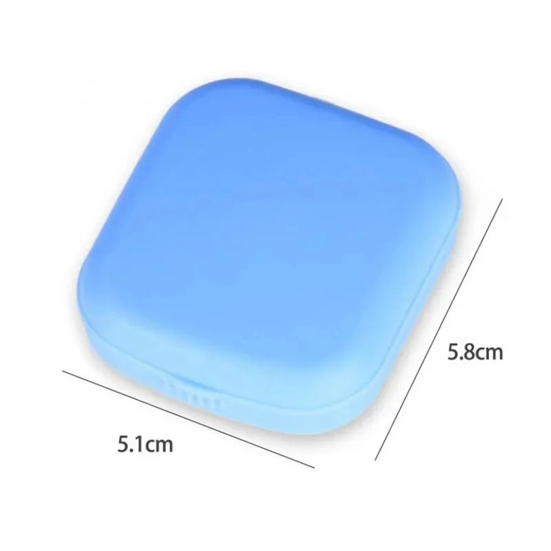1pcs Mini Square Contact Lens  - Travel Accessories Kit For Women 评论和价格
