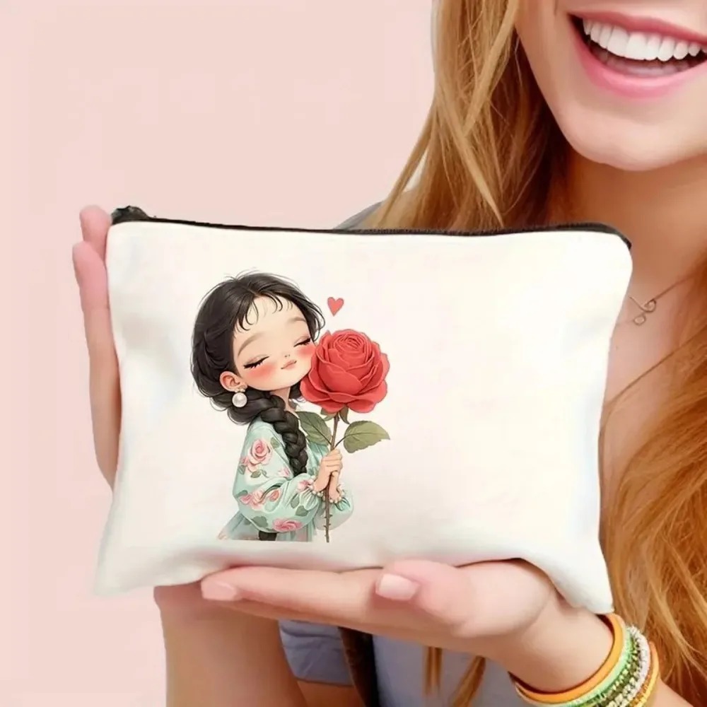 Vintage Chic Makeup Bags Zippe - Travel Accessories Pouch 评论和价格
