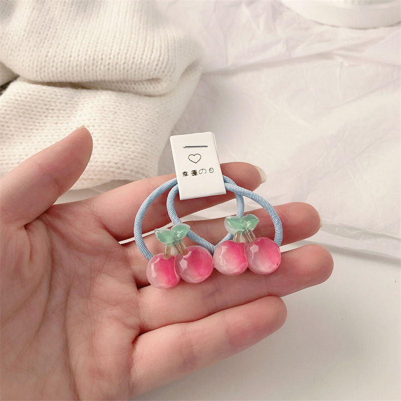 Kids Carrot Hair Ties 5 Pair N - Travel Accessories Girls 评论和价格