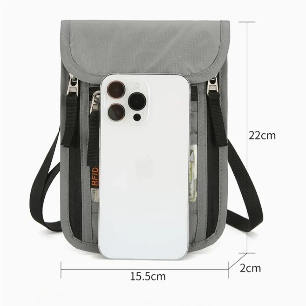 RF ID Blocking Travel Neck Wal - Travel Accessories Pouch For Men 评论和价格