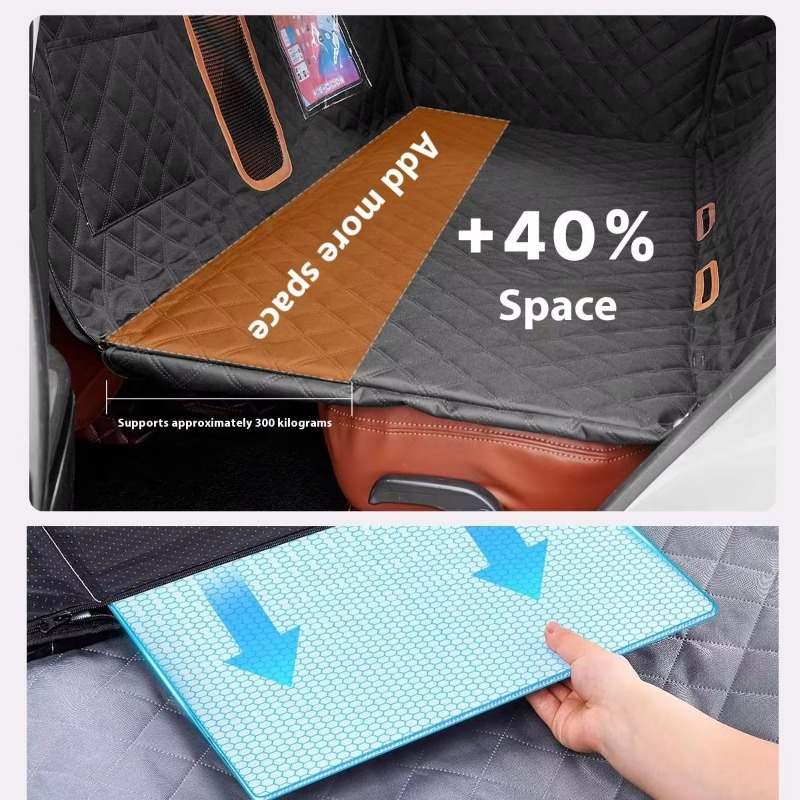 Three-Panel Solid Car Rear-Sea - Travel Accessories For Dogs 评论和价格