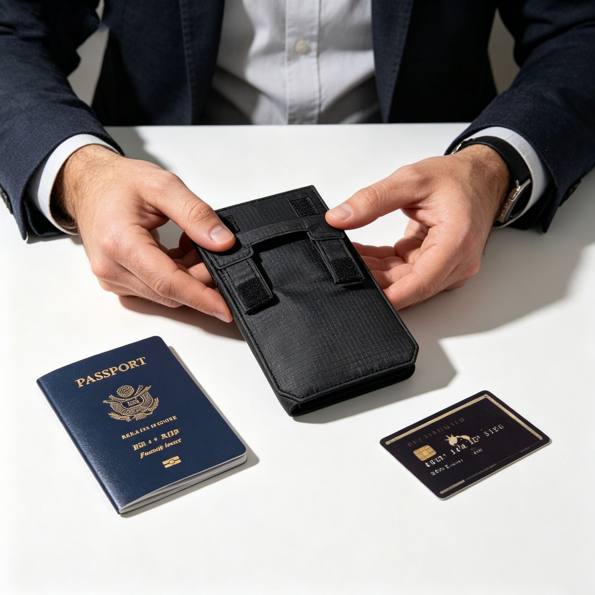 Travel Hidden Money Belt Waist - Travel Accessories Pouch For Men 评论和价格