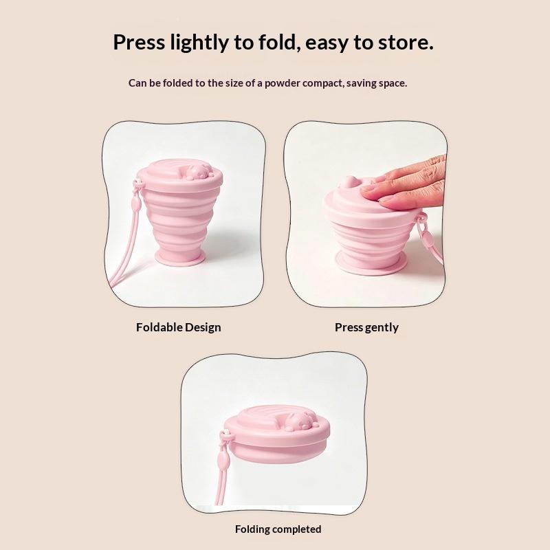 Silicone Foldable Cup Collapsi - Water Bottle Collapsible 评论和价格