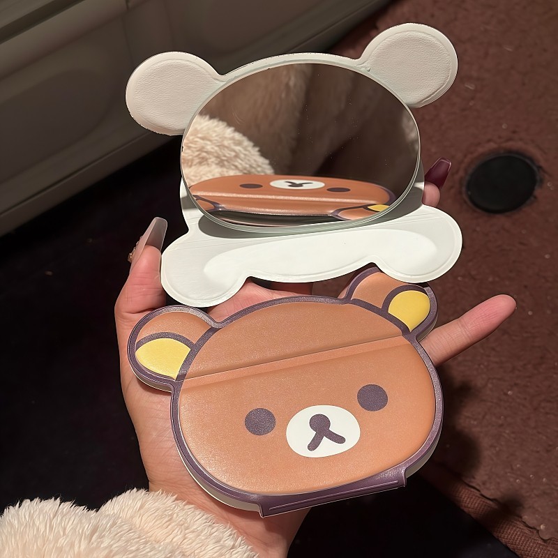 Rilakkuma Folding Makeup Mirro - Travel Accessories Girls 评论和价格