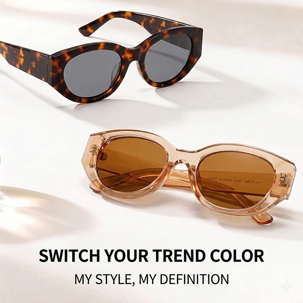 Women Men Classic Cat-Eye Pola - Travel Accessories For Women 评论和价格