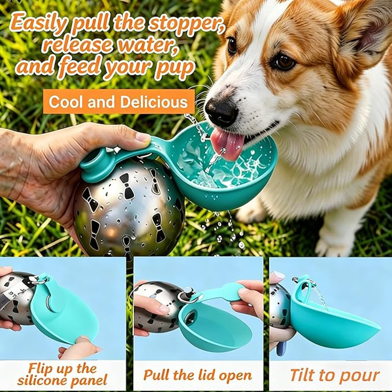Portable Dog Water Bottle Stai - Travel Accessories For Dogs 评论和价格