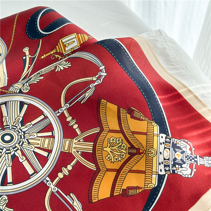 12MM Soft Silk Scarf Women 90C - Travel Accessories For Women 评论和价格