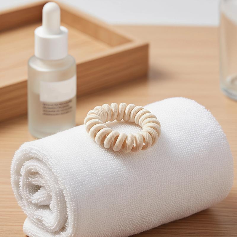 Spiral Coil Hair Ties No Damag - Travel Accessories Girls 评论和价格