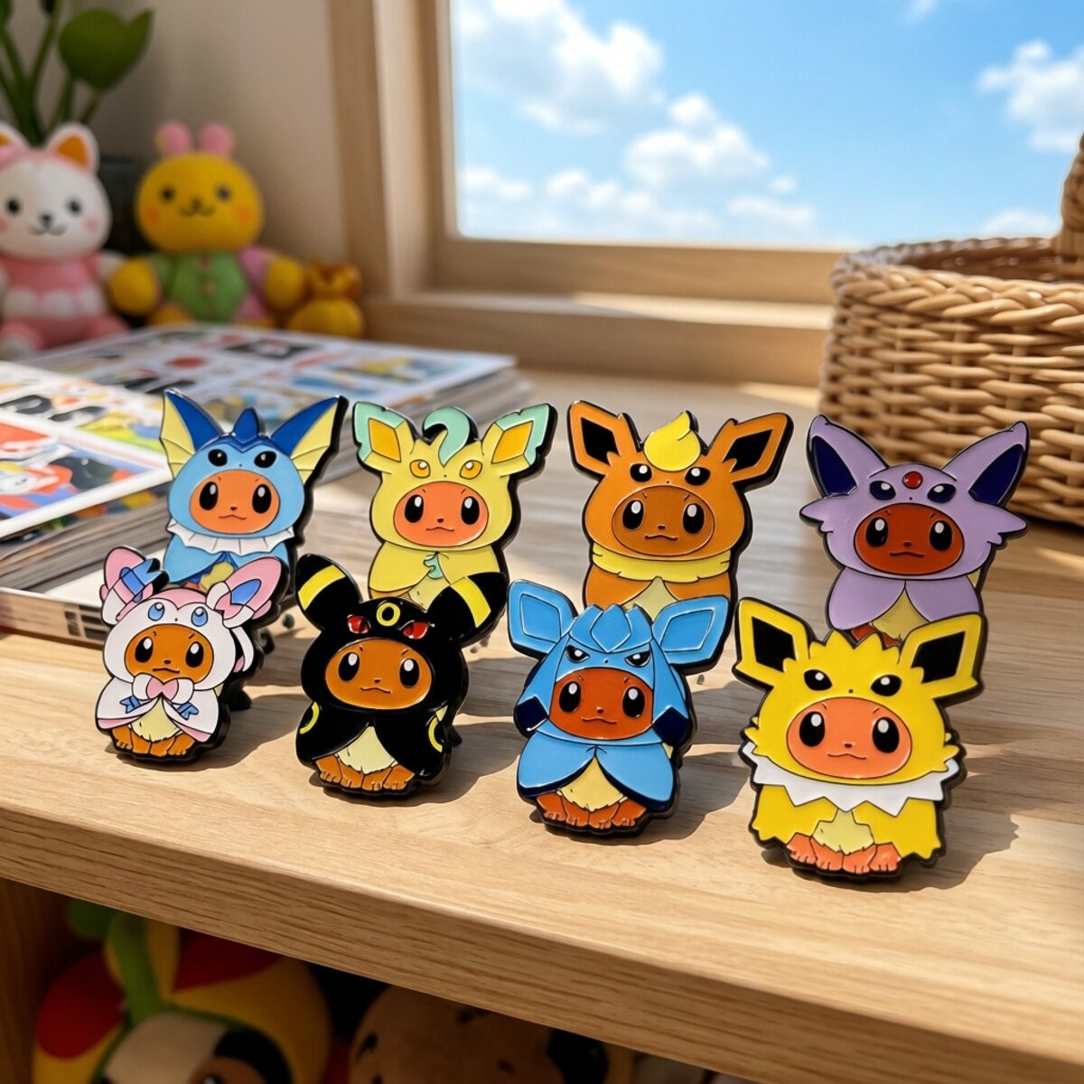 Kawaii Pokemon Anime Eevee Cos - Travel Accessories In Japan 评论和价格