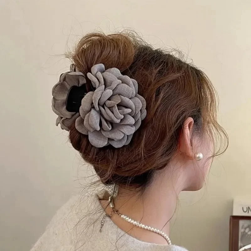 French Fabric Rose Flower Hair - Travel Accessories Girls 评论和价格