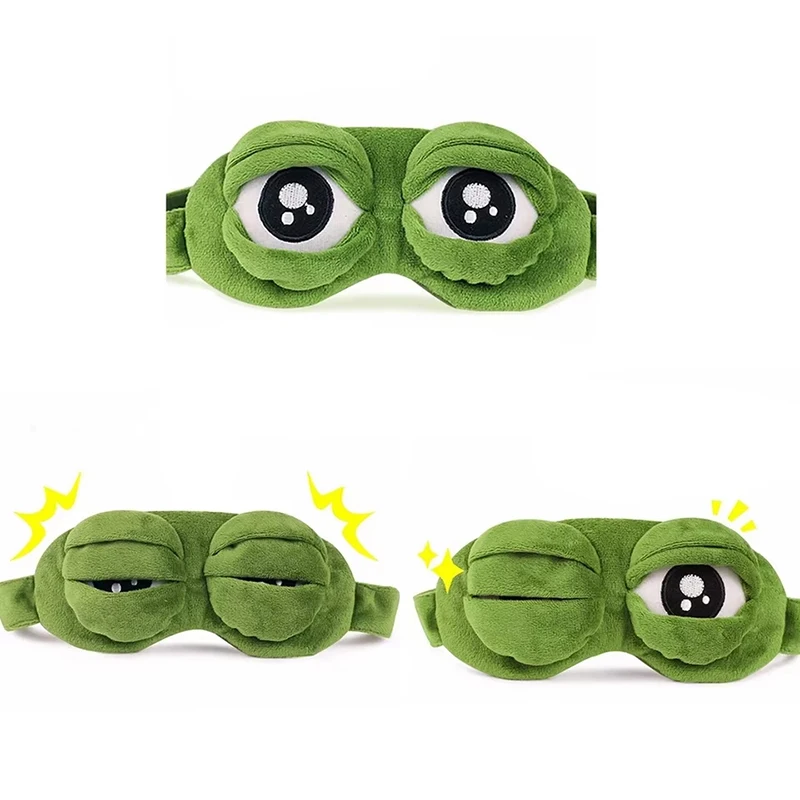 Frog Shaped Eye Mask Party Gam - Travel Accessories For Women 评论和价格