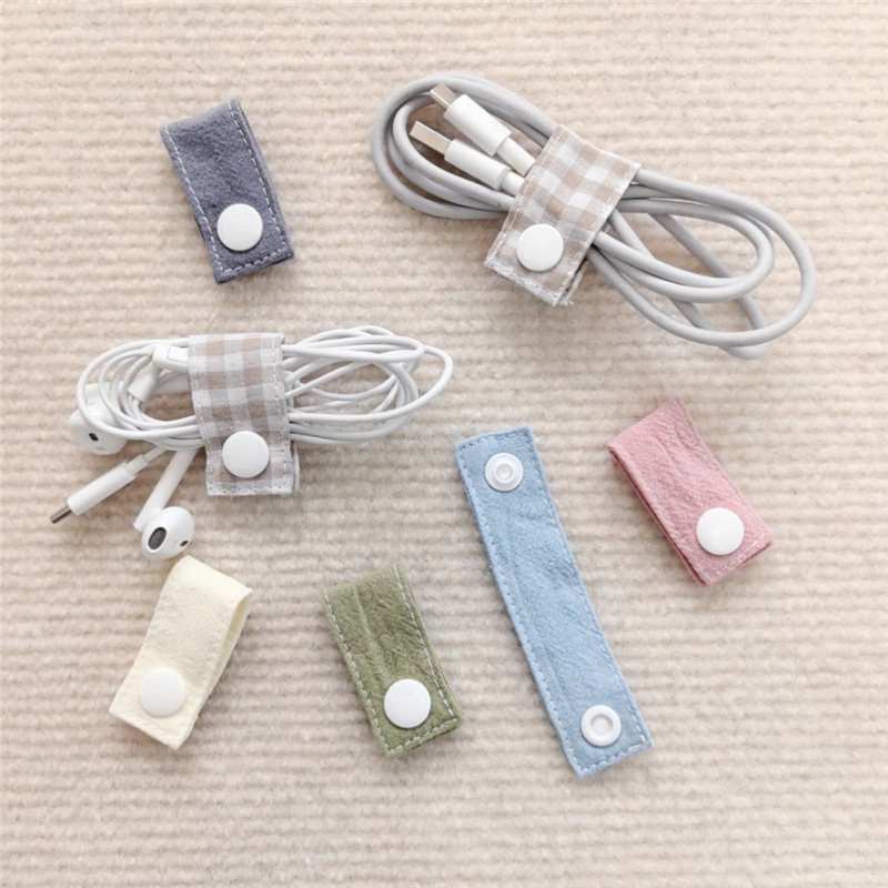 Fabric Cable Organizer Reusabl - Cable Organizer Travel 评论和价格