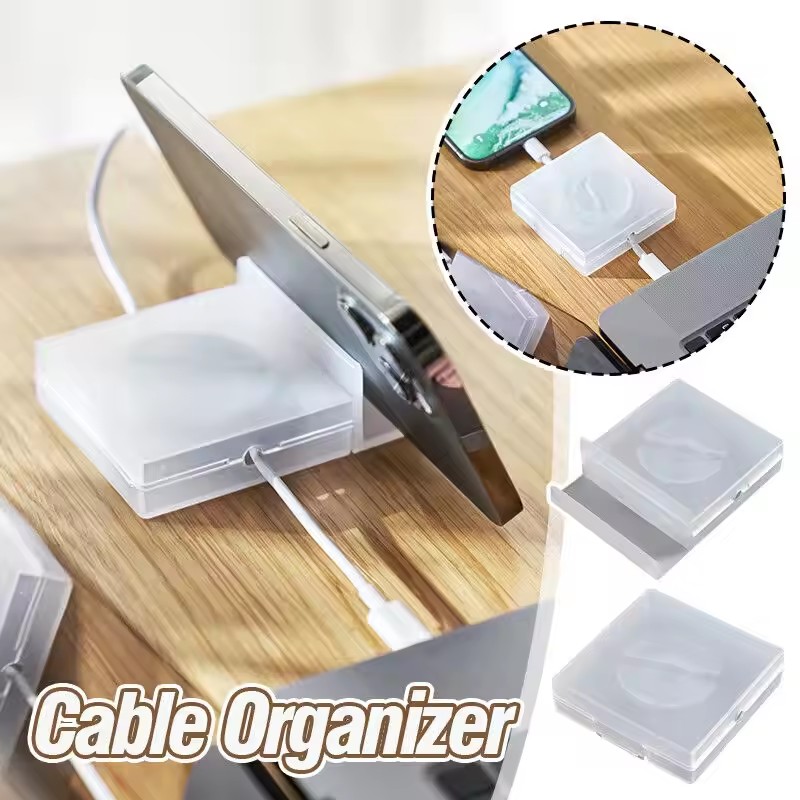 Portable Transparent Cable Org - Cable Organizer Travel 评论和价格
